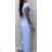 Overal dlhý elegantný bez rukávov dámsky (S/M ONE SIZE) TALIANSKA MÓDA IMPGM231839