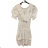 Šaty letné 3/4 dlhý rukáv dámske (S/M ONE SIZE) TALIANSKA MÓDA IMWGB23ITALY/DU S/M biela