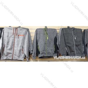 Mikina na zips s kapucňou pánska nadrozmer (M-3XL) DALEF DAL23002