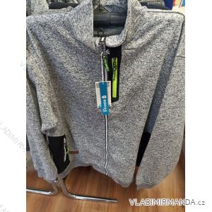 Mikina na zips s kapucňou pánska nadrozmer (4XL-7XL) BENHAO BEN23BH23-17-665