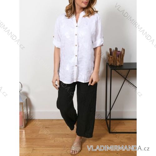 Tunika 3/4 dlhý rukáv dámska (S/M ONE SIZE) TALIANSKA MÓDA IMWCA232635