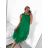 Šaty letné bez rukávov dámske (S/M/L ONE SIZE) TALIANSKA MODA IMS23001