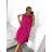 Šaty letné bez rukávov dámske (S/M/L ONE SIZE) TALIANSKA MODA IMS23001