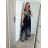 Šaty dlhé elegantné bez rukávov dámske (S/M ONE SIZE) TALIANSKA MODA IM323050