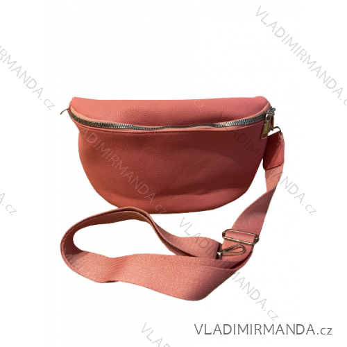 Ledvinka kabelka dámska (ONE SIZE) TALIANSKÁ MÓDA IM2623992/DU ONE SIZE ružová