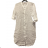Šaty košeľové oversize 3/4 rukáv dámske nadrozmer (L/XL/2XL ONE SIZE) TALIANSKA MODA IM723ANNA