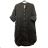 Šaty košeľové oversize 3/4 rukáv dámske nadrozmer (L/XL/2XL ONE SIZE) TALIANSKA MODA IM723ANNA