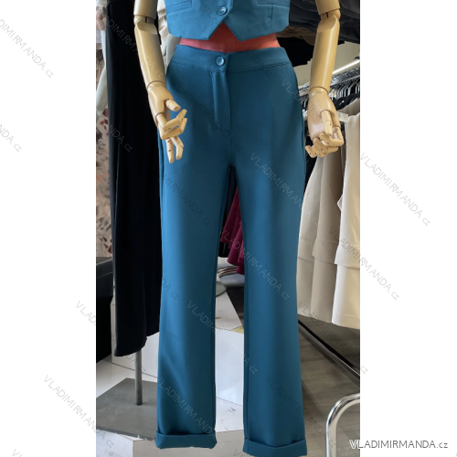 Nohavice dlhé dámske (S/M ONE SIZE) TALIANSKA MÓDA IMPDY23MDUE23403