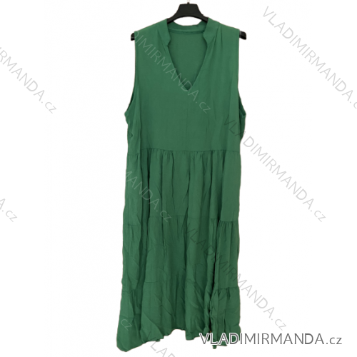 Šaty voľnočasové oversize dámske nadrozmer (XL/2XL ONE SIZE) TALIANSKA MODA IM723HEIDI