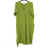 Šaty letné maxi oversize krátky rukáv dámske nadrozmer (XL/2XL/3XL ONE SIZE) TALIANSKA MÓDA IMWGS232654