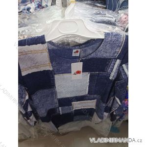 Tunika dlhý rukáv dámska nadrozmerná (XL-4XL) LGM POĽSKÁ MÓDA LGM23040