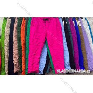 Nohavice dlhé strečové mackáče dámske (XL/2XL ONE SIZE) TALIANSKA MÓDA IMWG232874