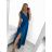Šaty spoločenské dlhé bez rukávu dámske (S/M/L ONE SIZE) TALIANSKA MÓDA IMS235192