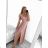 Šaty spoločenské dlhé bez rukávu dámske (S/M/L ONE SIZE) TALIANSKA MÓDA IMS235192