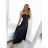 Šaty dlhé elegantné na ramienka dámske (S/M ONE SIZE) TALIANSKA MODA IM323013/DU   béžová   S/M