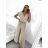 Overal dlhý elegantný krátky rukáv dámske (S/M ONE SIZE) TALIANSKA MÓDA IMWCC232642