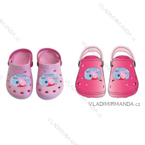 Kroksy nazúvaky peppa pig detské Dievčenské (24-31) ST License PP09802