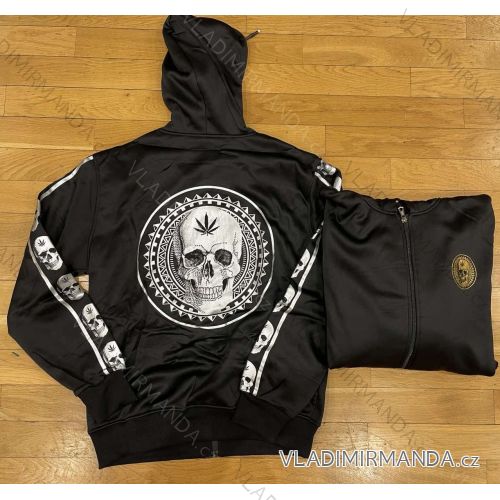 Mikina na zips s kapucňou dlhý rukáv pánska (S-3XL) TA FASHION TAF23004