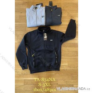 Mikina na zips s kapucňou dlhý rukáv pánska (S-3XL) TA FASHION TAF23TA-834NA