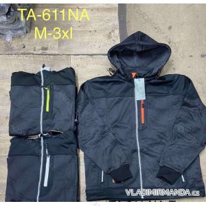 Mikina na zips s kapucňou dlhý rukáv pánska (M-3XL) TA FASHION TAF23TA-611NA