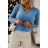 Sveter dlhý rukáv dámsky (S/M ONE SIZE) TALIANSKA MÓDA IMWE233029