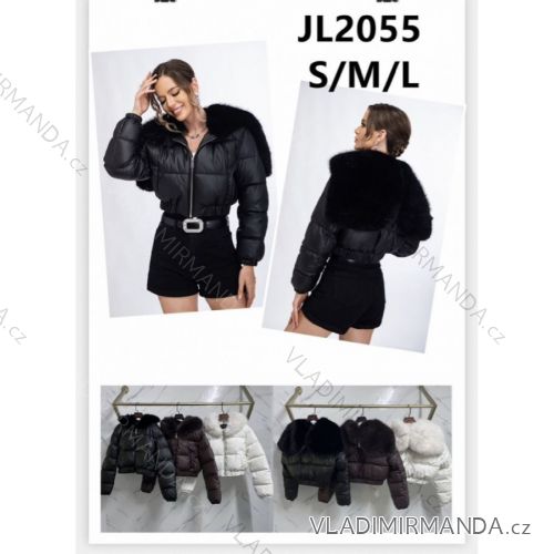 Bunda bomberka prešívaná dlhý rukáv dámska (S/M/L ONE SIZE) TALIANSKA MÓDA IMWCA23JL2055