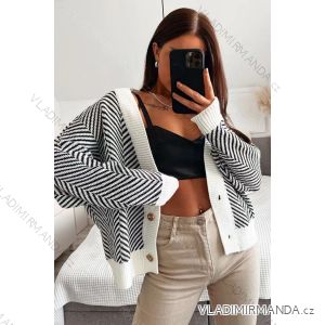 Sveter dlhý rukáv dámsky (S/M ONE SIZE) TALIANSKA MÓDA IMWE232114