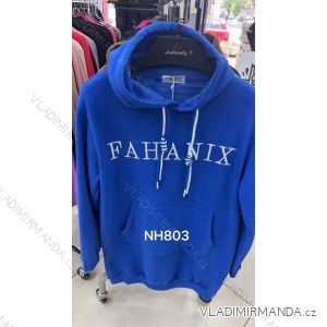 Mikina dlhý rukáv dámska (M/L, XL/2XL) TALIANSKA MODA AMB233035