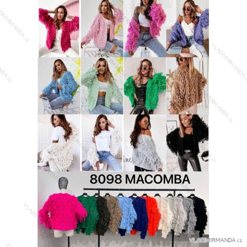 Cardigan dlhý rukáv dámsky (S/M ONE SIZE) TALIANSKA MÓDA IMM238098