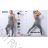 Overal dlhý športový na ramienka dámsky (S/M ONE SIZE) TALIANSKA MÓDA IMM23M2216