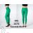 Legíny dlhé koženkové tenké dámske (S/M ONE SIZE) TALIANSKA MÓDA IMM23M3070
