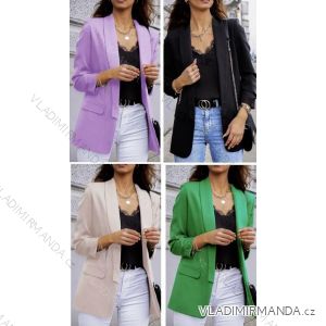 Sako elegantný dlhý rukáv dámske (S/M ONE SIZE) TALIANSKA MÓDA IMWB23523