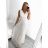 Šaty dlhé spoločenské elegantné bez rukávov dámske (S/M ONE SIZE) TALIANSKA MÓDA IMPSH233584/DU olivová