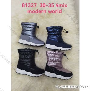Topánky zimné snehule dívčí (30-35) MODERN WORLD OBMW2381327