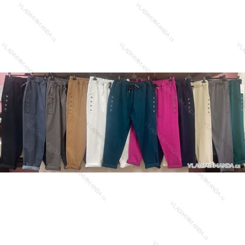 Nohavice dlhé dámske nadrozmer (3XL/4XL ONE SIZE) TALIANSKA MÓDA IMWQ233684