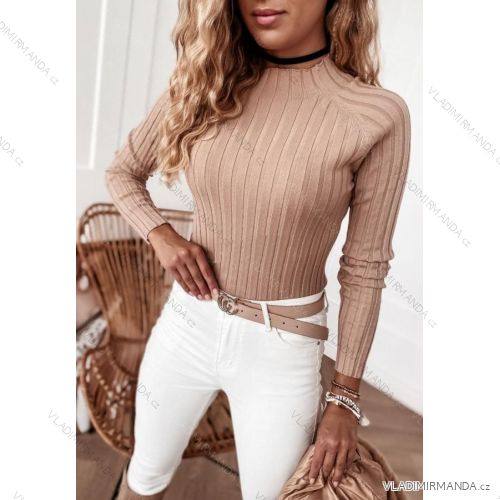 Sveter rolák dlhý rukáv dámsky (S/M ONE SIZE) TALIANSKA MóDA IMM23649