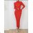Šaty dlhý rukáv dámske (S/M ONE SIZE) TALIANSKA MÓDA IMWCC233584