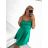Šaty elegantné spoločenské na ramienka dámske Lolita (XS/S ONE SIZE) TALIANSKA MóDA IM322461