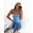 Šaty elegantné spoločenské na ramienka dámske Lolita (XS/S ONE SIZE) TALIANSKA MóDA IM322461