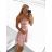 Šaty elegantné spoločenské na ramienka dámske Lolita (XS/S ONE SIZE) TALIANSKA MóDA IM322461