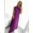 Šaty dlhé elegantné bez rukávov dámske (S/M ONE SIZE) TALIANSKA MÓDA IMM23HG5631