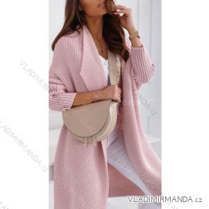 Cardigan pletený dlhý rukáv dámsky (S / M / L ONE SIZE) TALIANSKÁ MÓDA IMWL233787