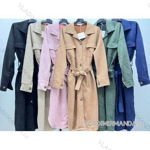 Kabátek dlhý rukáv dámsky (L/XL ONE SIZE) TALIANSKA MODA IM423567