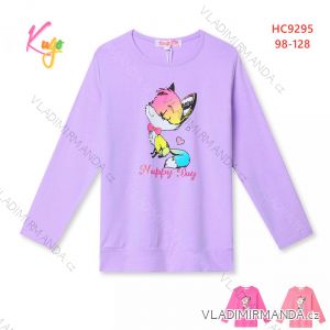 Tričko s dlhým rukávom detské dorast dívčí (98-128) KUGO HC9295