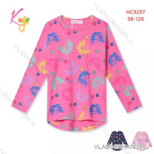 Tričko s dlhým rukávom detské dorast dívčí (98-128) KUGO HC9297