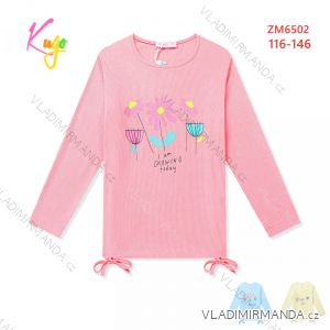 Tričko s dlhým rukávom detské dorast dívčí (116-146) KUGO HC9295
