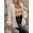 Cardigan dlhý rukáv dámsky (S/M ONE SIZE) TALIANSKA MÓDA IMWAD233489