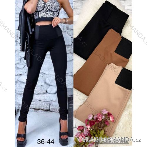 Legíny koženkové dlhé dámske (36-44) JEANS JAW233494