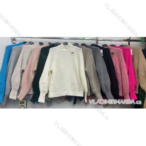 Sveter dlhý rukáv dámsky (S/M ONE SIZE) TALIANSKA MÓDA IMWD233515