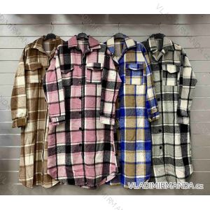 Kabát dlhý rukáv dámska (S/M ONE SIZE) TALIANSKA MÓDA IMWGS233533